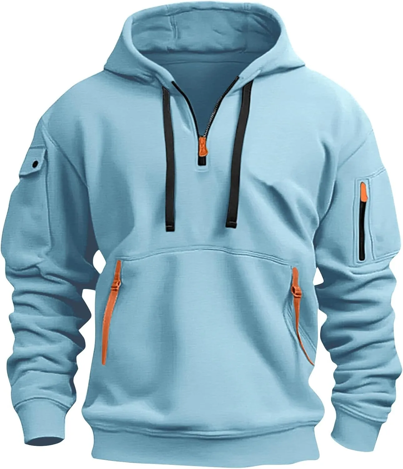 

Tactical Hoodies для мужчин Big and Tall Fleece Sweatshirts с карманами tobchonp