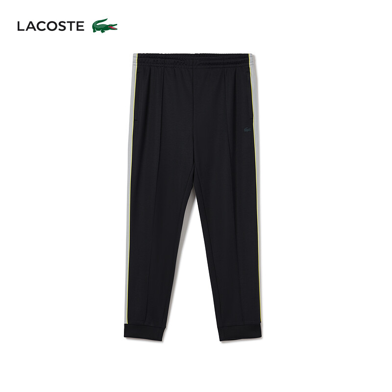 

Брюки спортивные Lacoste с цветными блоками, темно-синий
