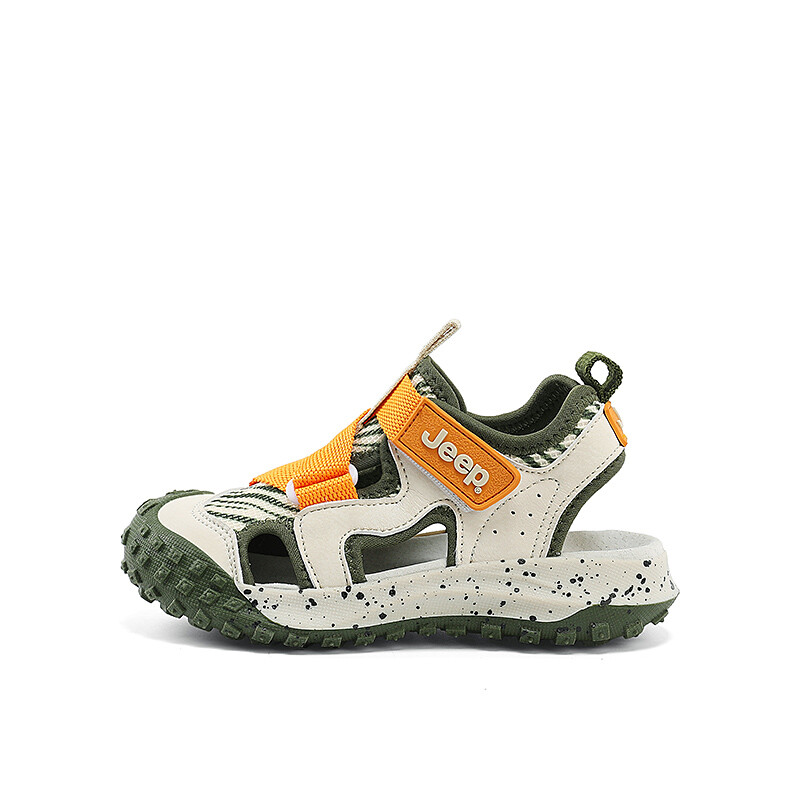 

Детские сандалии Kids Rice / Olive Green Jeep, зеленый