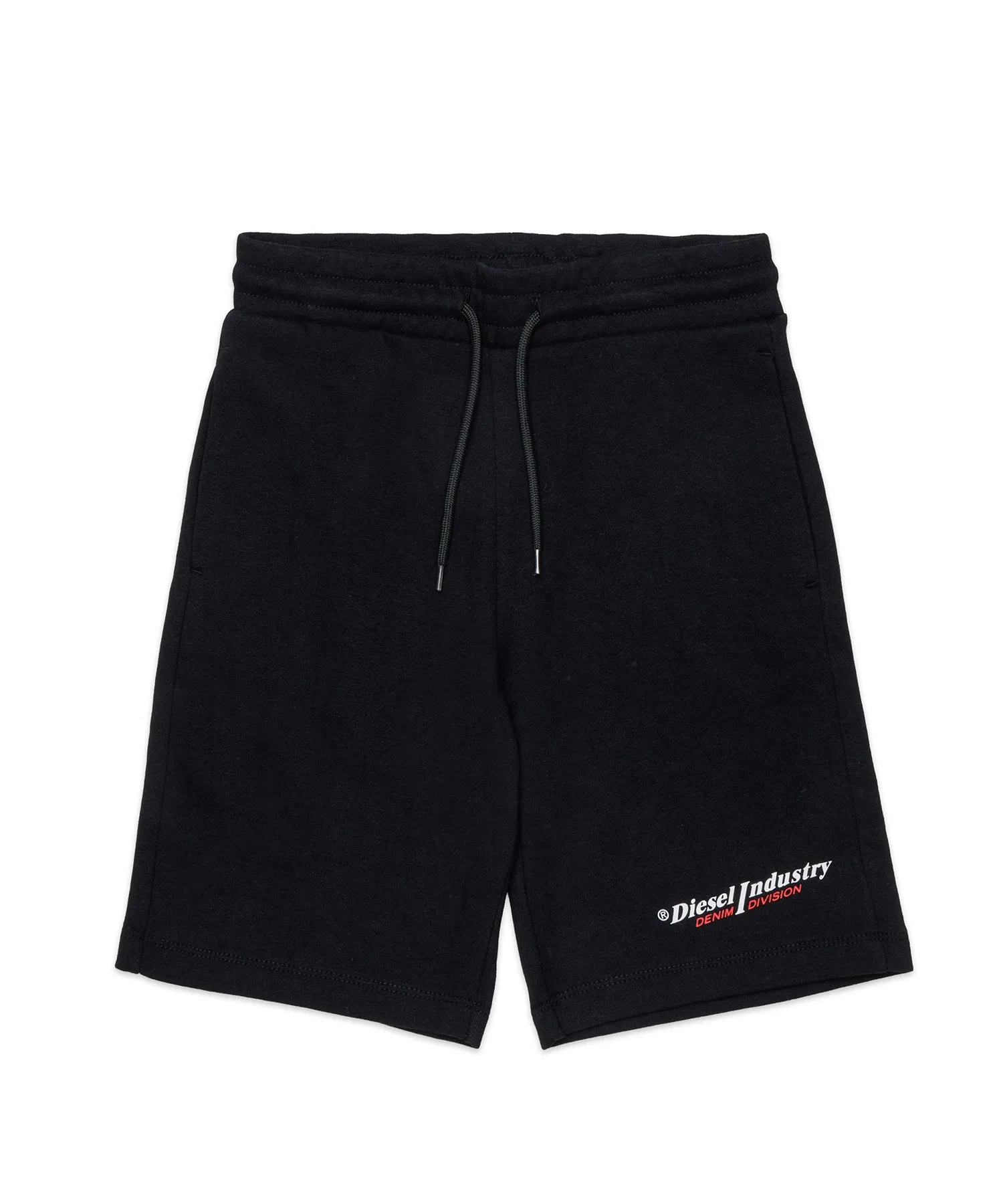 Унисекс шорты с логотипом DIESEL KIDS чёрные