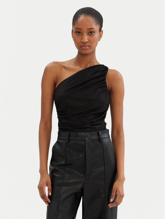 

Топ облегающего кроя 105048 A2F1 Pinko, черный