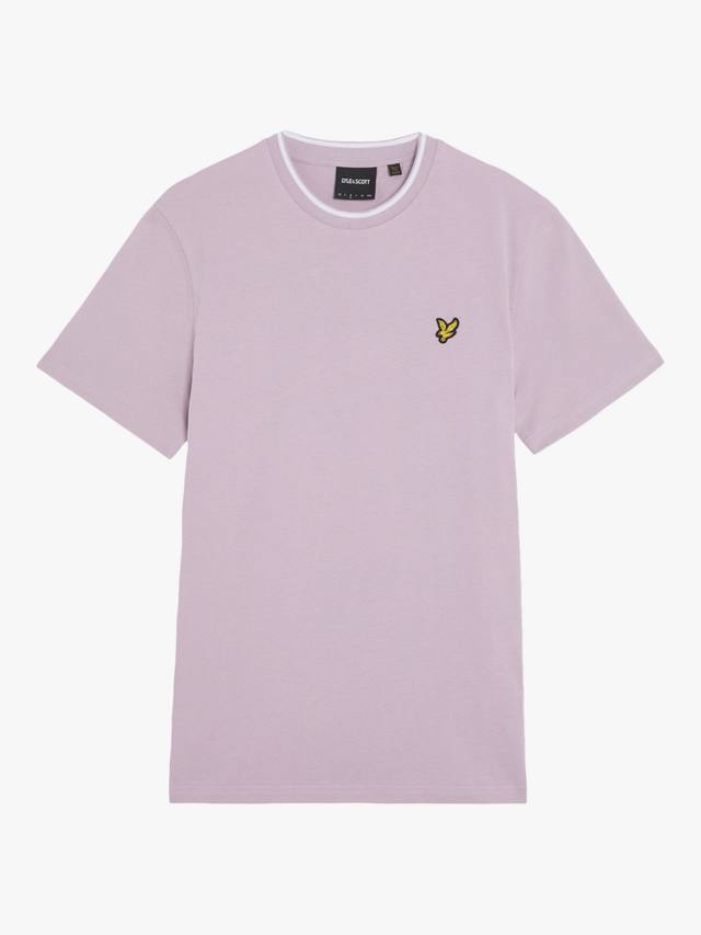 

Футболка с ваточным воротником Regular Fit Lyle & Scott, Iris/White