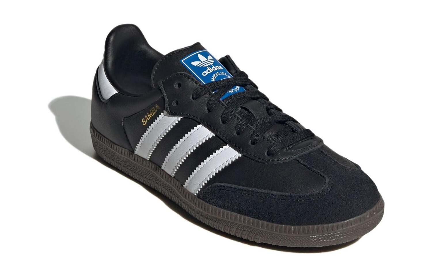 Adidas originals Samba Kids Кроссовки для скейтбординга Дети, Черно-белый — фото 3