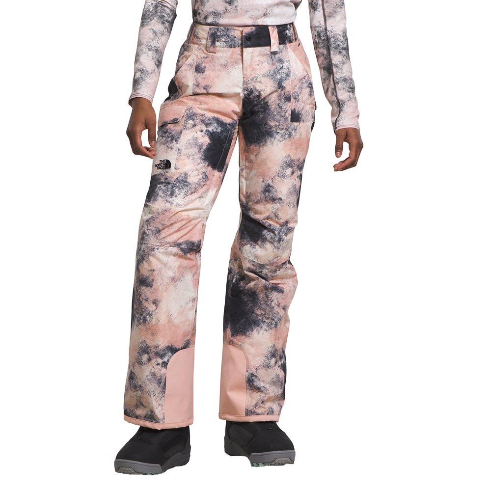 

Утепленные лыжные брюки The North Face Freedom (женские), Pink Moss/Faded Dye Camo