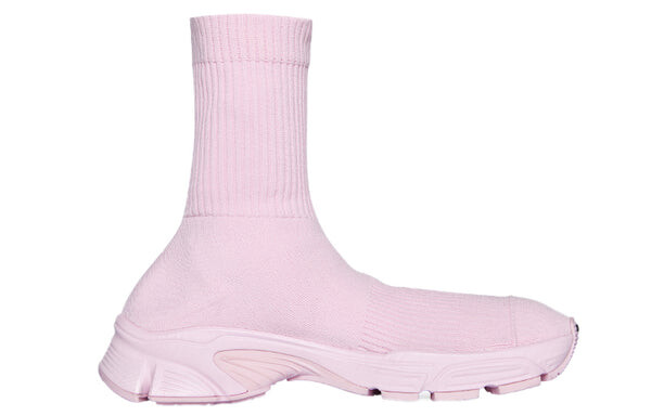 Кроссовки speed 3.0 monocolor sneakers 'recycled light pink' Balenciaga, розовый — фото 2