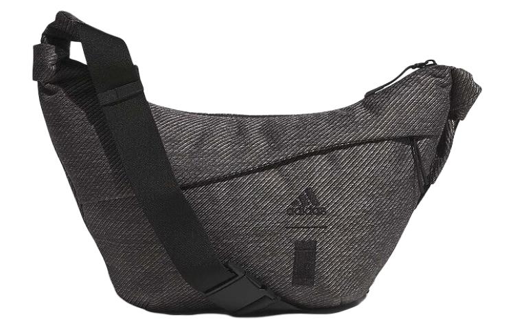 

Полиэстеровая наплечная сумка через плечо малого размера унисекс серый Adidas