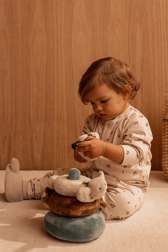 

Пижамный комбинезон для младенцев Birk Printed Pyjamas Jumpsuit Liewood, бежевый