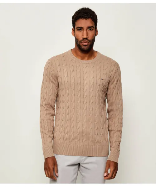 

Свитер Regular fit Tommy Hilfiger, бежевый
