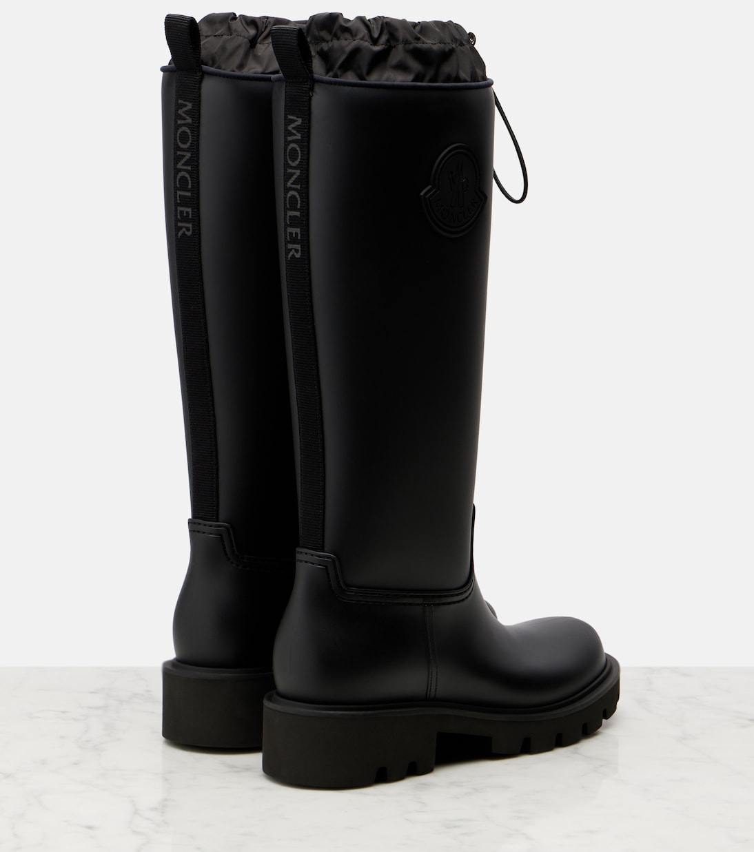 Высокие резиновые сапоги Kickstream для дождливой погоды Moncler — фото 2