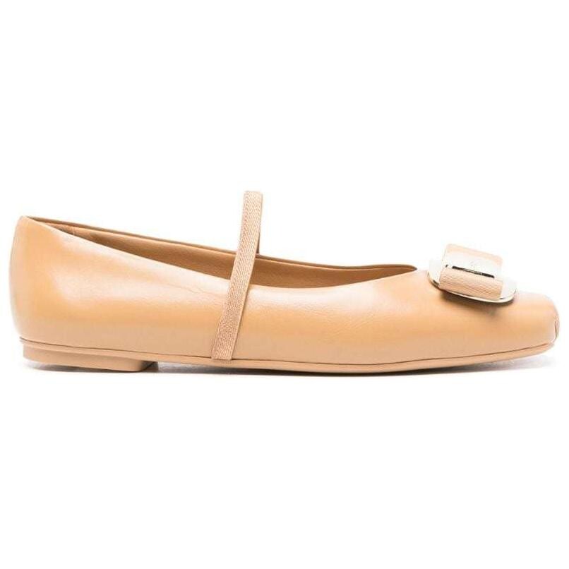 Женская повседневная обувь бежевого цвета Ferragamo — фото 2