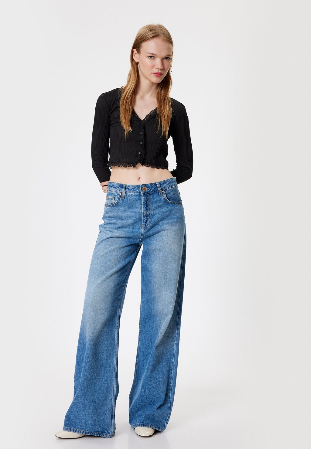 

Кардиган CROP Koton, черный