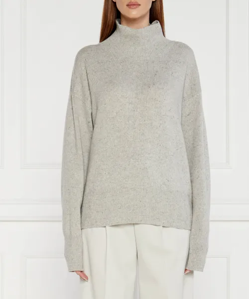 

Шерстяной свитер Famindi Relaxed fit Boss, серый