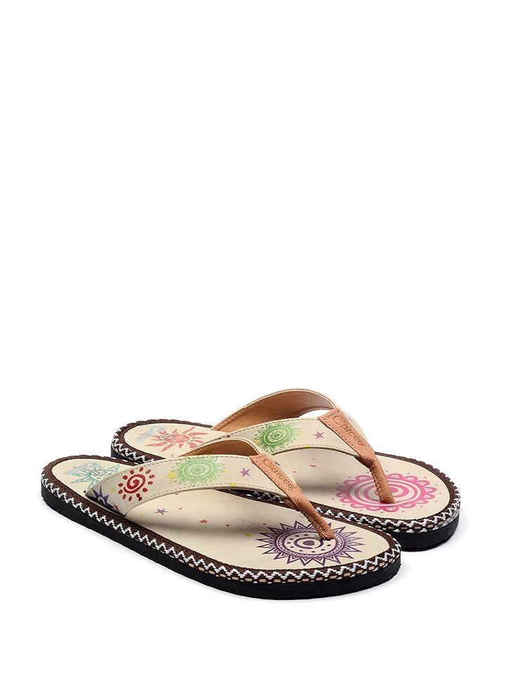 Сандалии Calceo, цвет beige/bunt