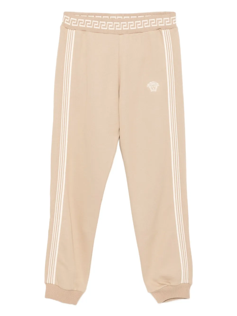 

Спортивные брюки с принтом Greca Versace Kids, нейтральный