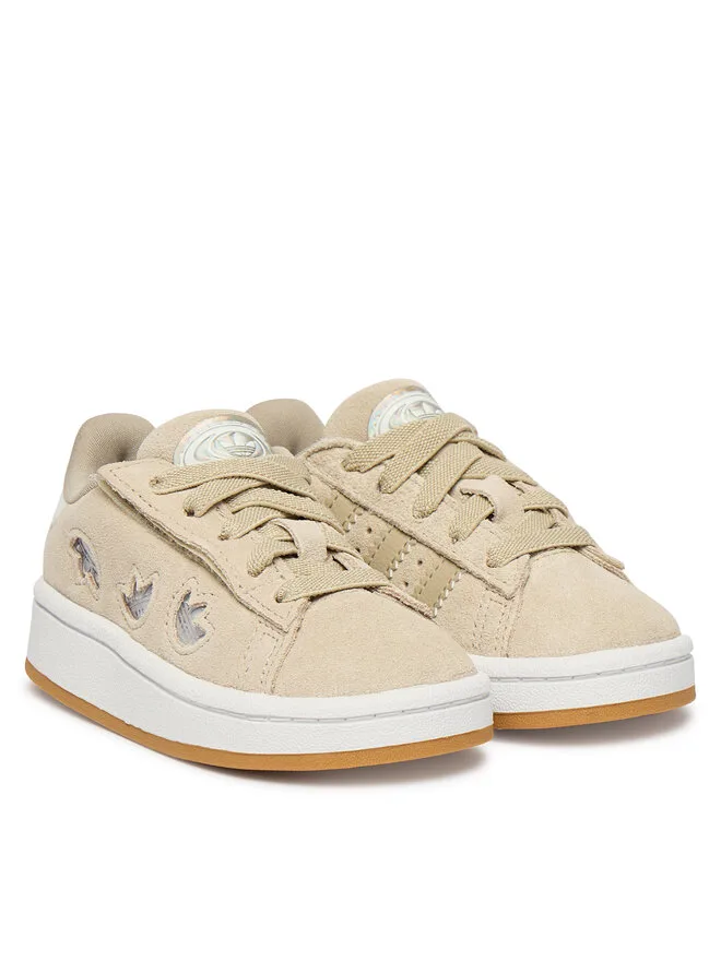 Adidas Светодиодные кроссовки Campus 00S Cf El C IH6385 бежевого цвета — фото 2