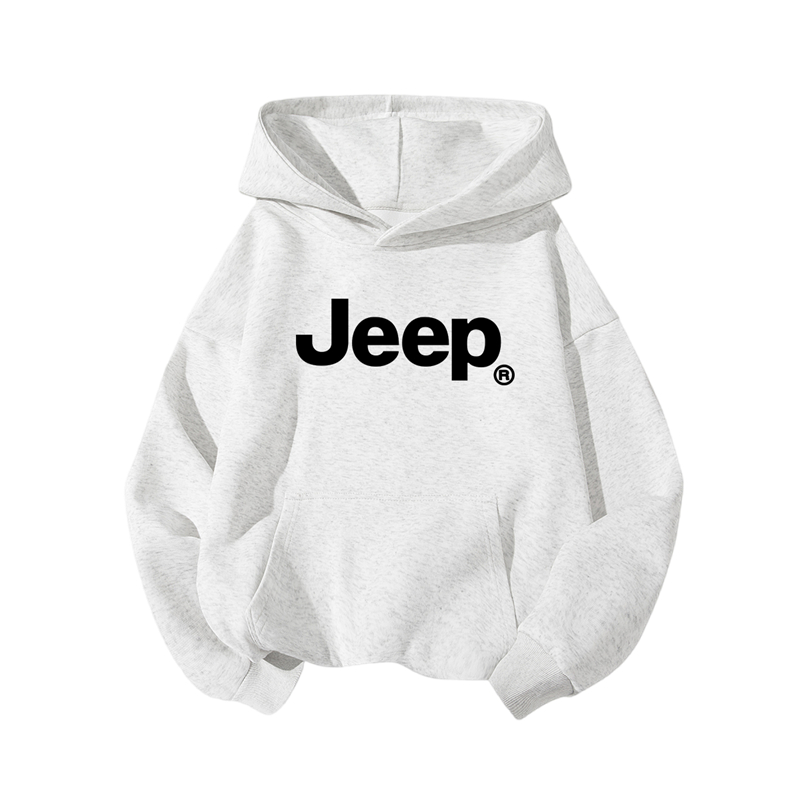 

Свитшот школьный Jeep, цвет хиттер грей