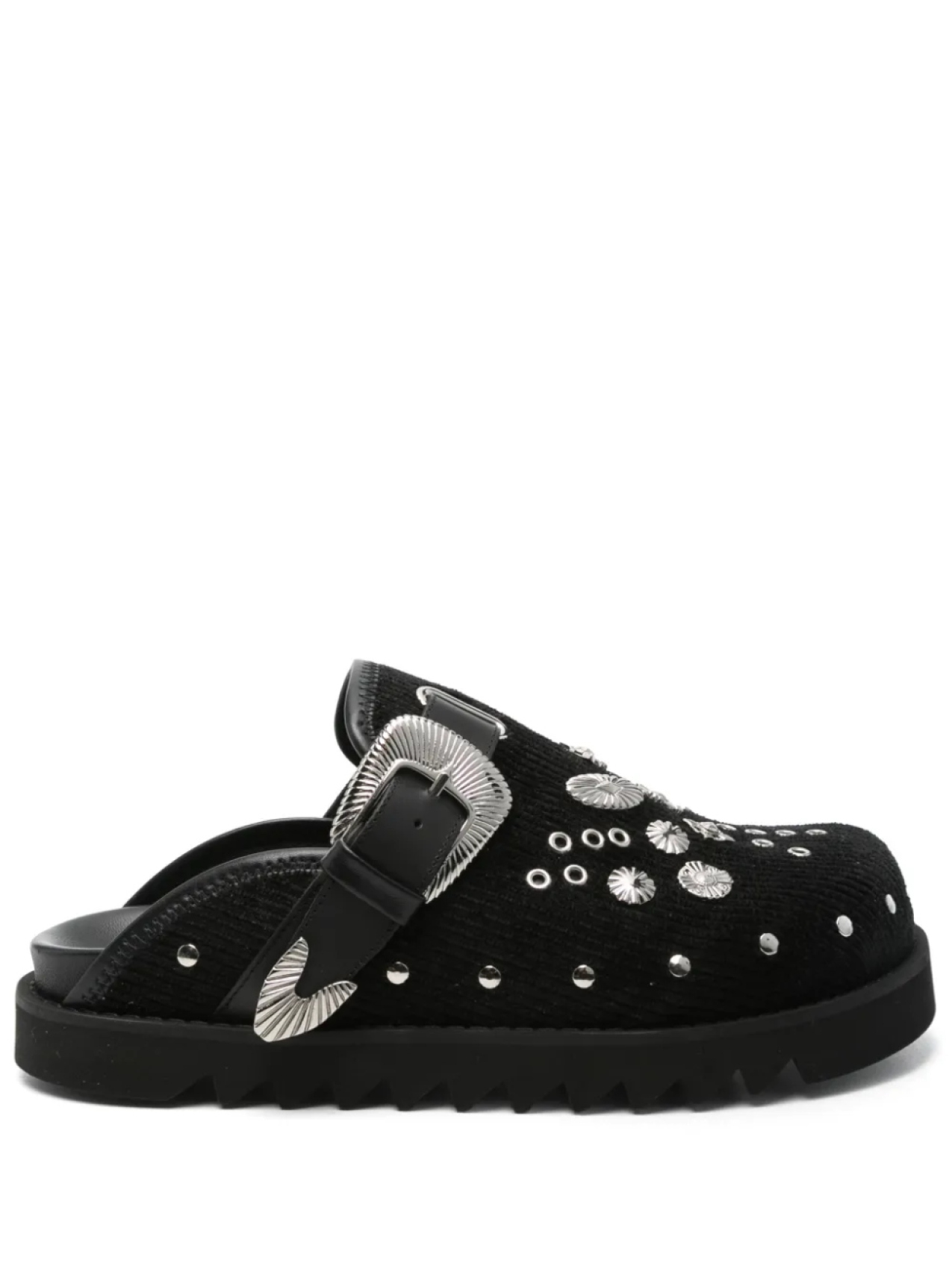 

Toga Virilis лоферы Eyelet Metal, черный