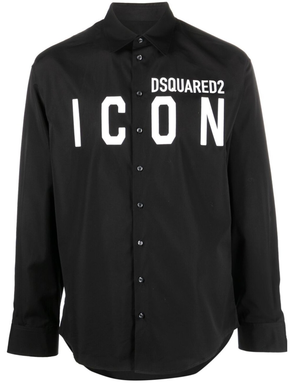 

Dsquared2 рубашка с логотипом, черный