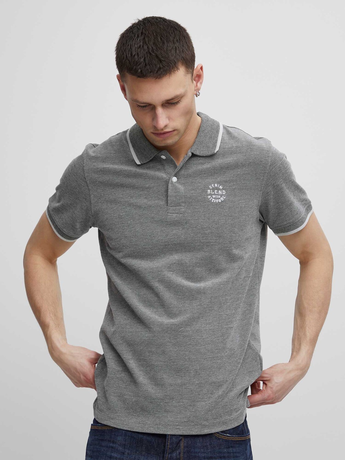

Футболка Blend BHNATE poloshirt NOOS, черный