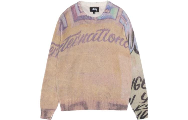 

Свитер унисекс многоцветный Stussy, цвет Multicolor
