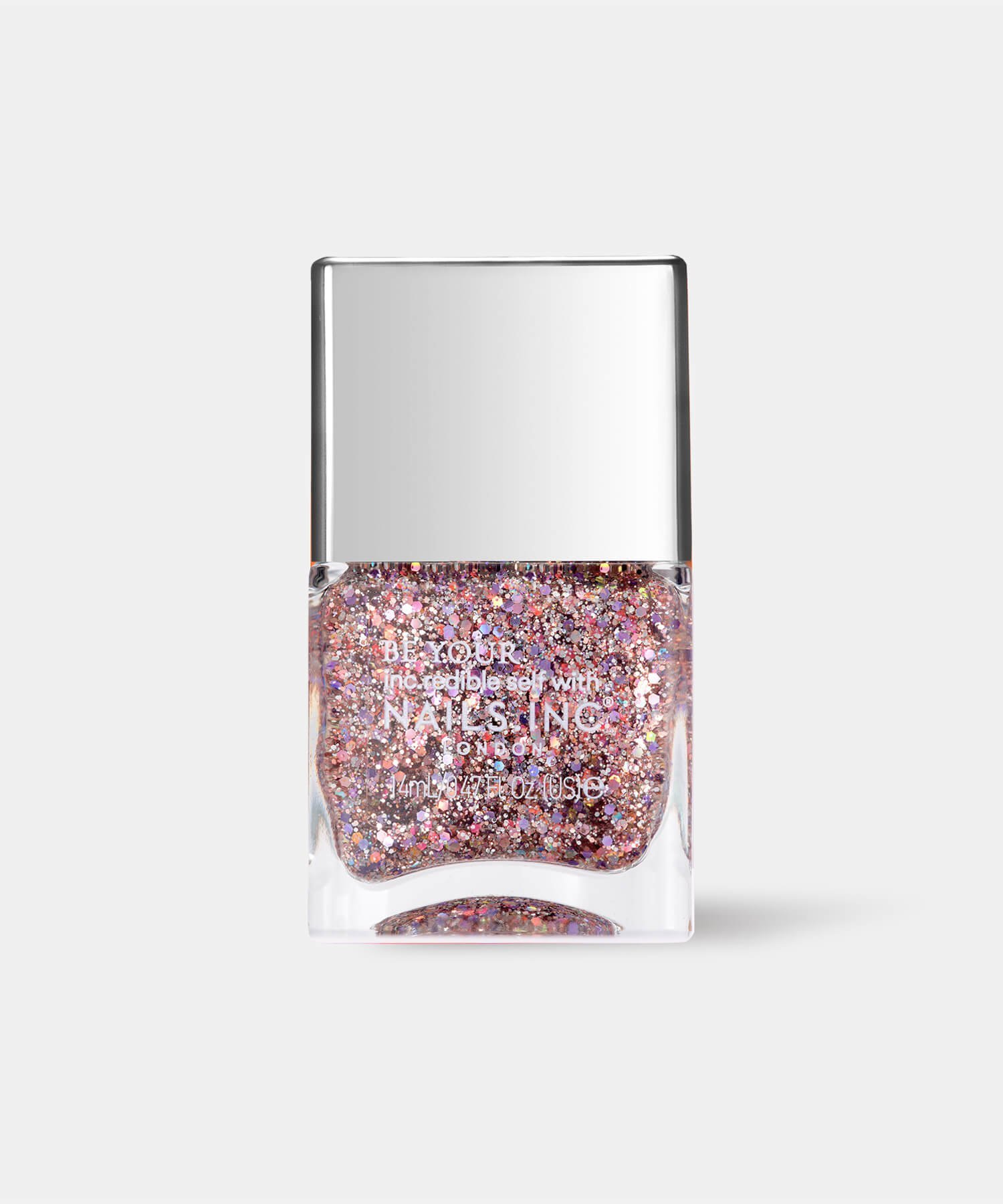 Лак для ногтей Сверкающая звездная пайетка Nails Inc, pink