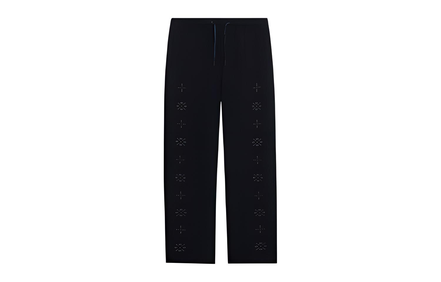 

LiNing Трикотажные спортивные штаны мужские черные