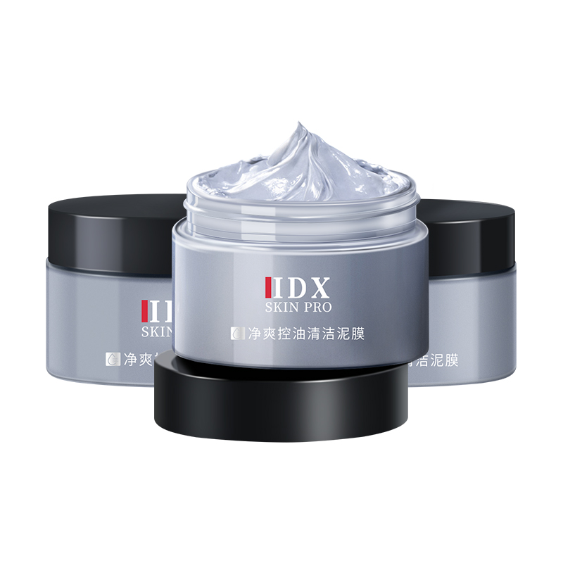 

Освежающая маска-паста с глиной для контроля жира борьба с акне успокаивающая 100г IDX