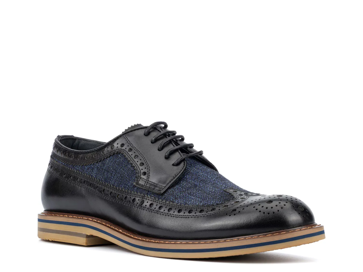 

Оксфорды Falcon Oxford Vintage Foundry Co, черный/темно-синий