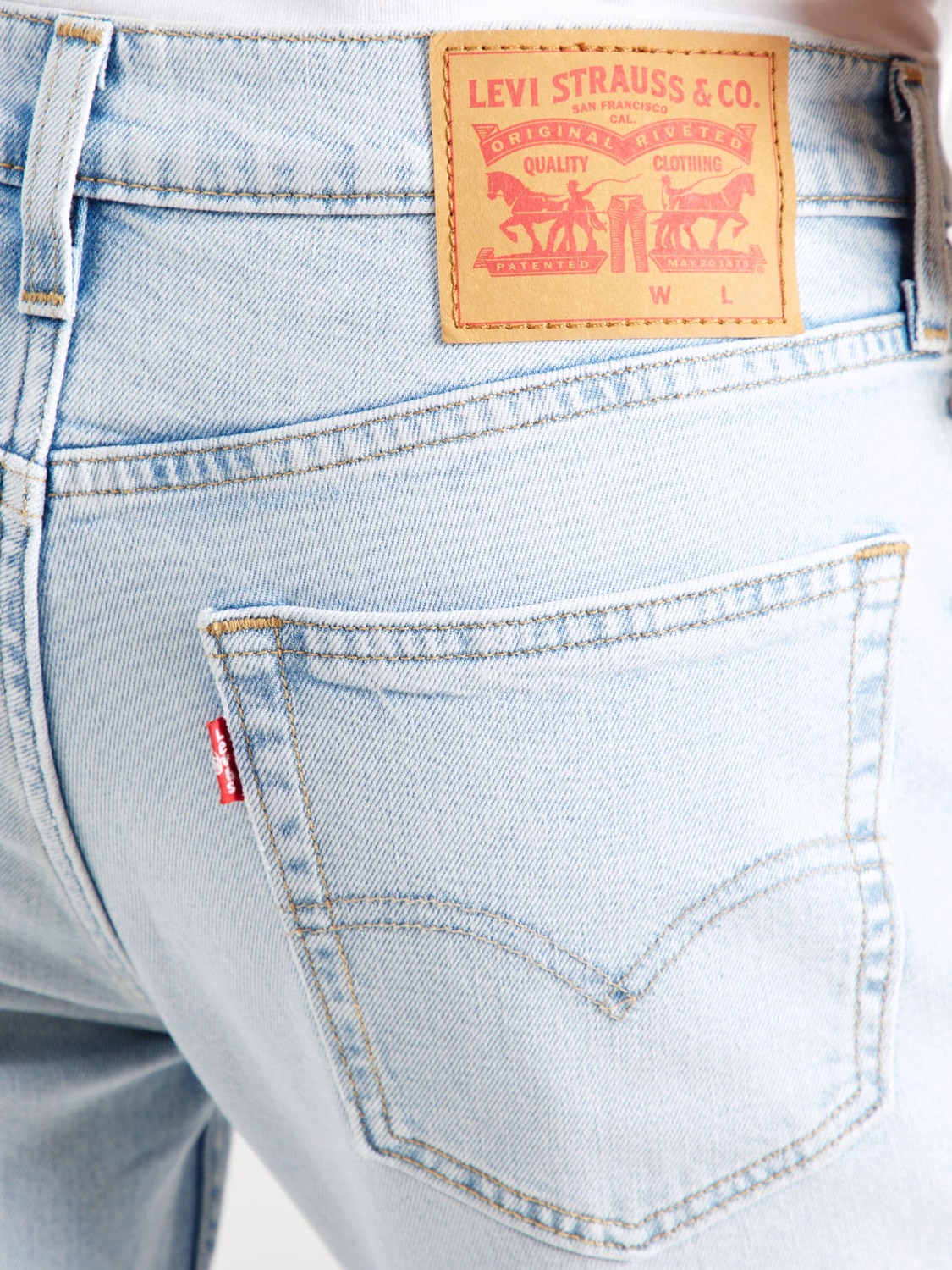 LEVI'S  Джинсы '511 Slim Jeans' Slim fit в пастельно-голубом цвете — фото 2