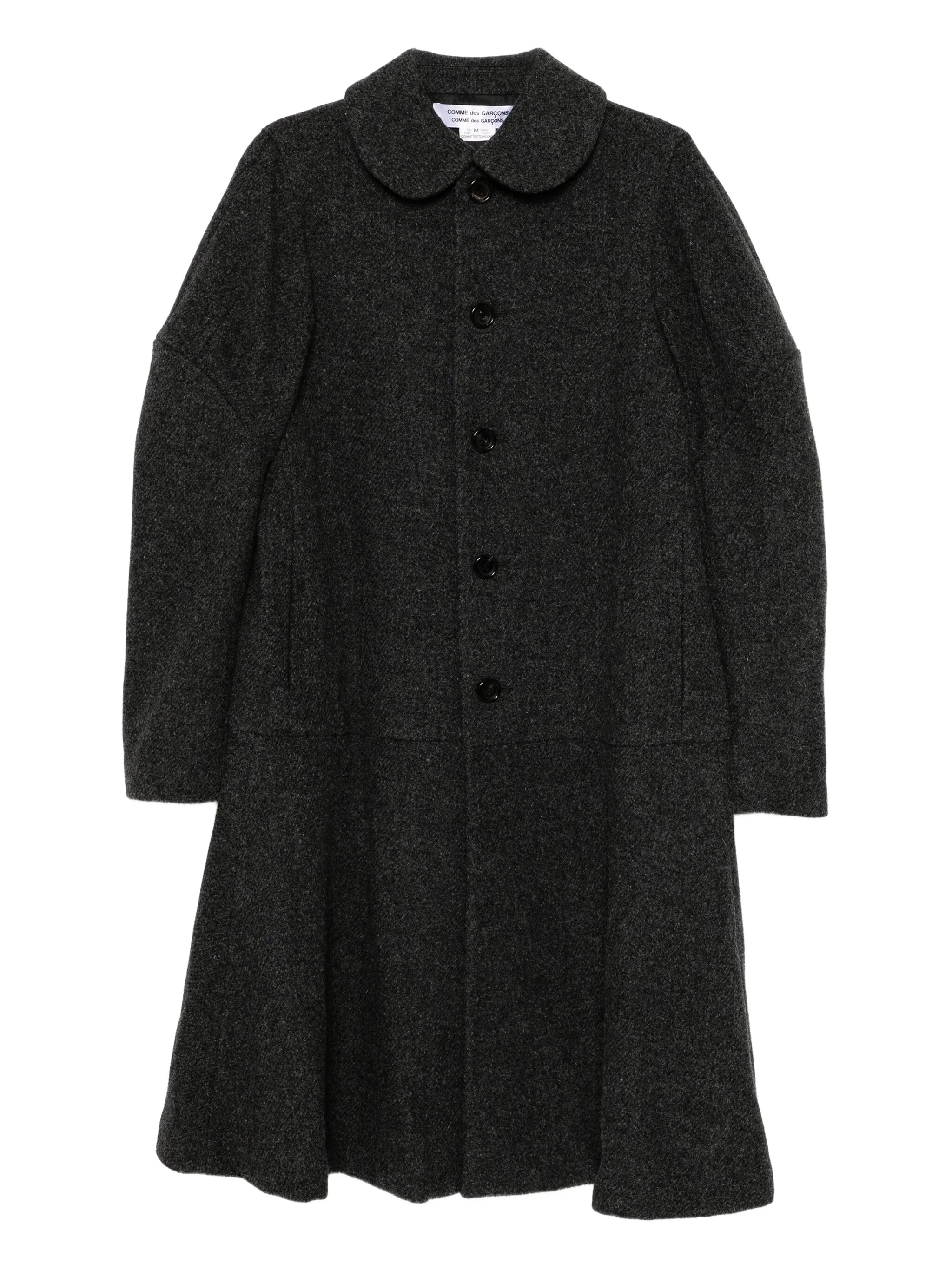 

Шерстяное пальто Comme Des Garçons Comme Des Garçons, серый
