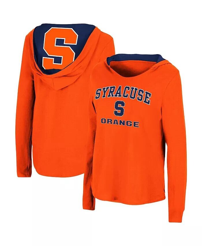 

Женская толстовка с длинным рукавом Orange Syracuse Orange Catalina Colosseum