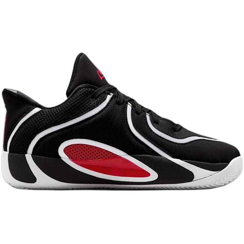 Jordan Tatum 4 Rebound Low top детские баскетбольные кроссовки Black Red для подростков — фото 3