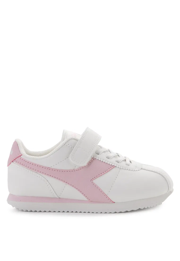 Кроссовки детские, Pello Jr, Pello Diadora, белый/розовый