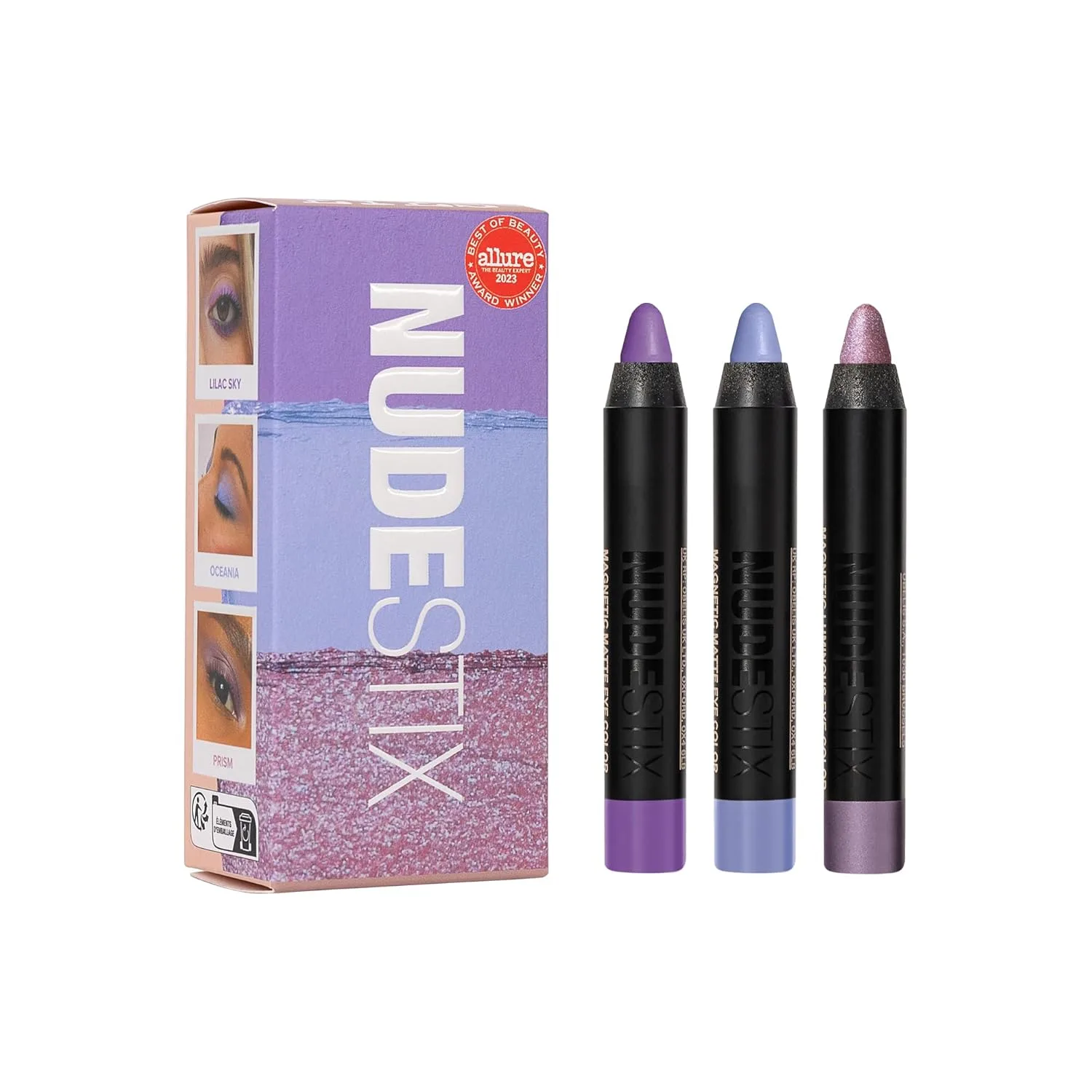 Мини-набор Nudestix DREAMY EASY EYES из 3 предметов, Multicolor