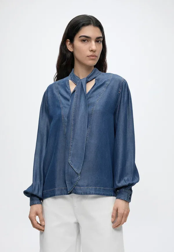 Блуза Betilla Boss, medium blue, средне-голубой