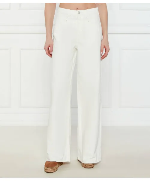 

Джинсы из нью-джерси Flare fit Desigual, белый