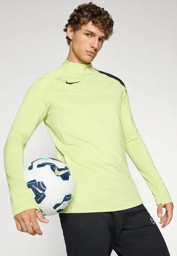 Футболка с длинными рукавами strike t90 Nike Performance, Limelight/Seaweed/Black — фото 4