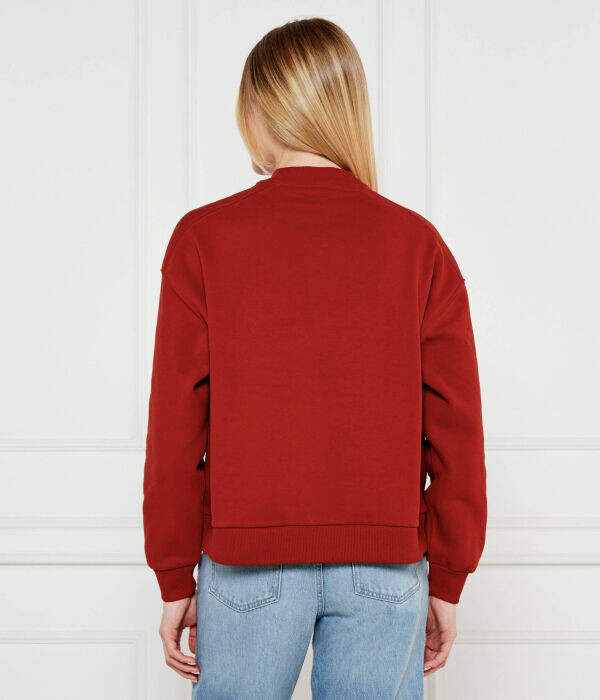 Толстовка Tommy Hilfiger Varsity Regular Fit, красный — фото 3