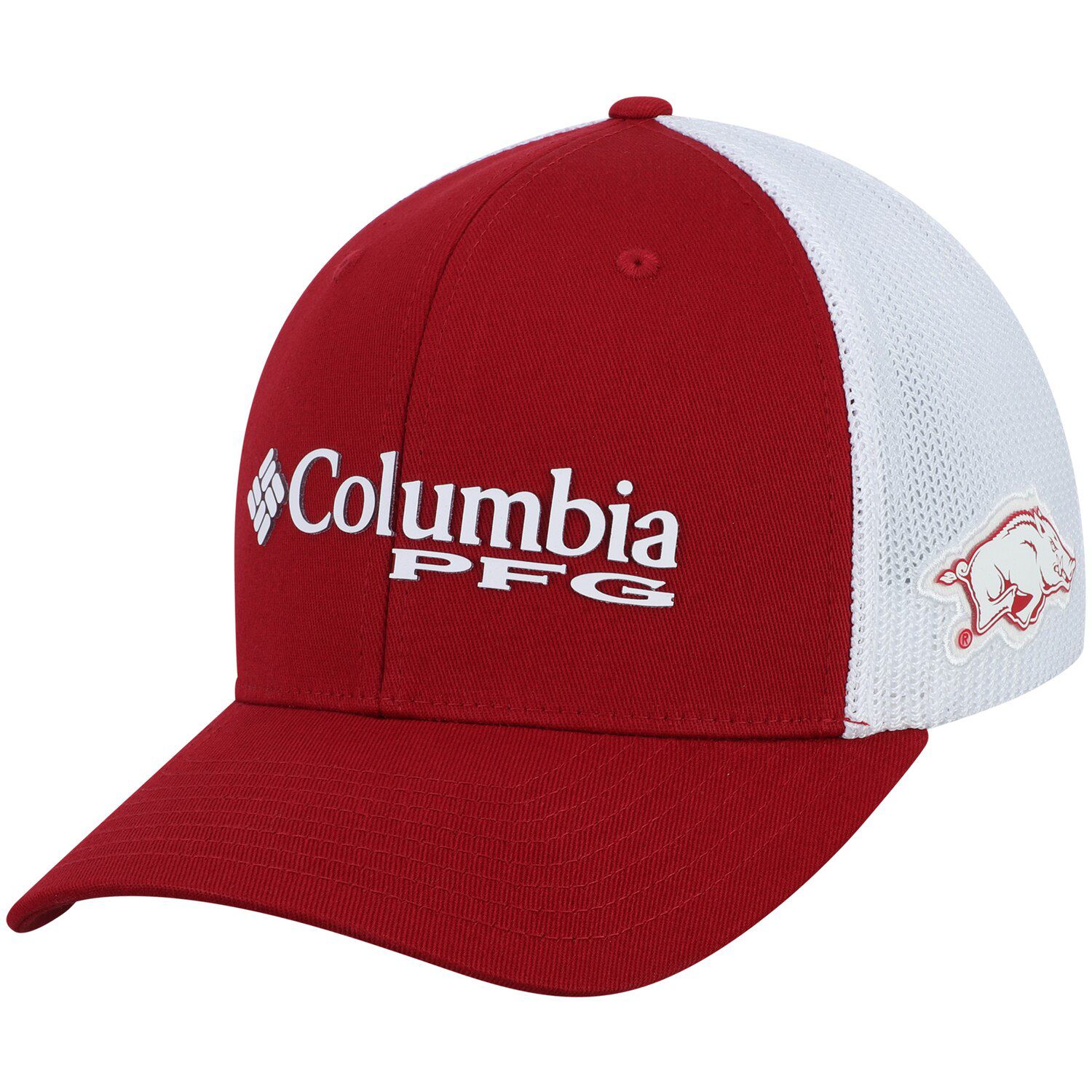 

Мужская гибкая кепка Columbia Cardinal Arkansas Razorbacks Collegiate PFG