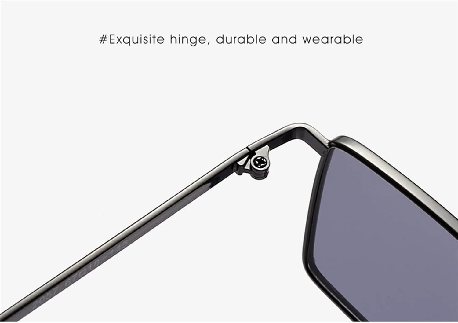 

Металлические солнцезащитные очки в маленькой оправе, квадратной формы, для мужчин и женщин, с защитой от УФ-излучения UV400 (Цвет: C, Размер: 1) EkeNoz, C