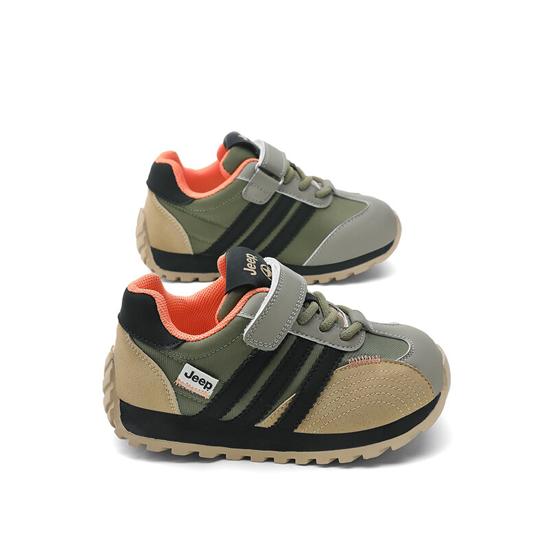 Кроссовки Jeep Kids Lifestyle Shoes Kids Low-top Gray, зеленый — фото 3