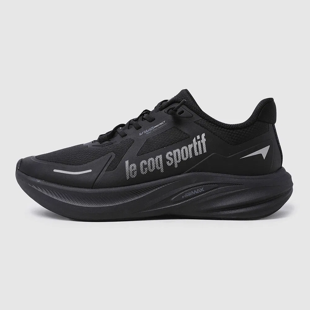 Мужские чёрные кроссовки Vivafom Max Shield от Le Coq Sportif — фото 2