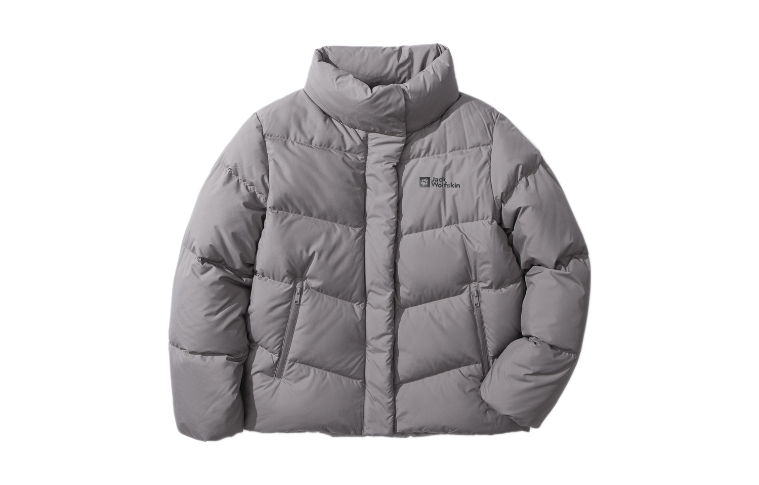 

JACK WOLFSKIN Городская куртка пуховая женская, Purple Gray/I0084