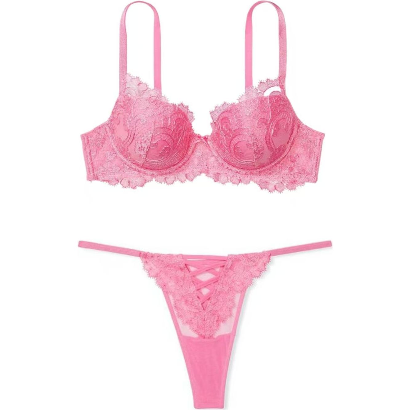 Victoria's Secret Женский комплект нижнего белья girly pink
