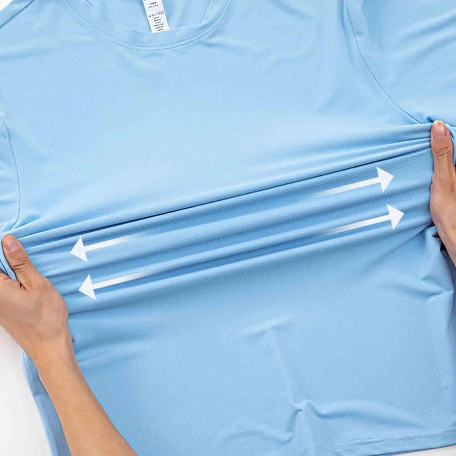 Мужская футболка Athletic T-Shirt, A#01 Light Blue — фото 4