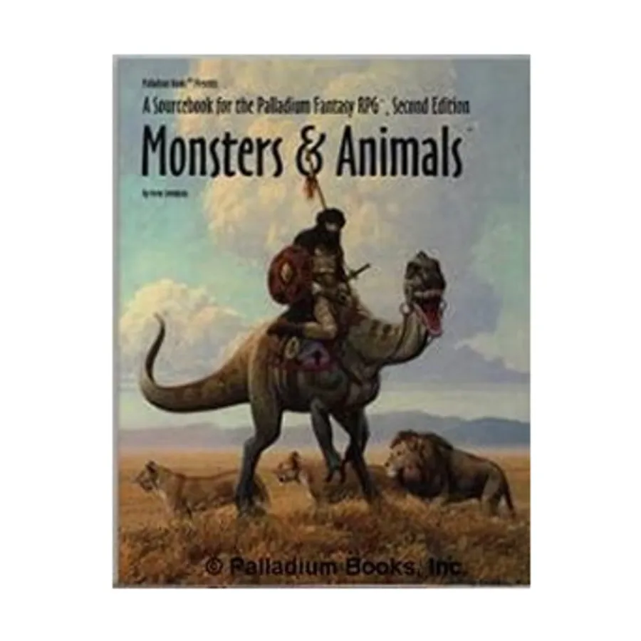 

Monsters & Animals (2nd Edition), Palladium Fantasy, мягкая обложка