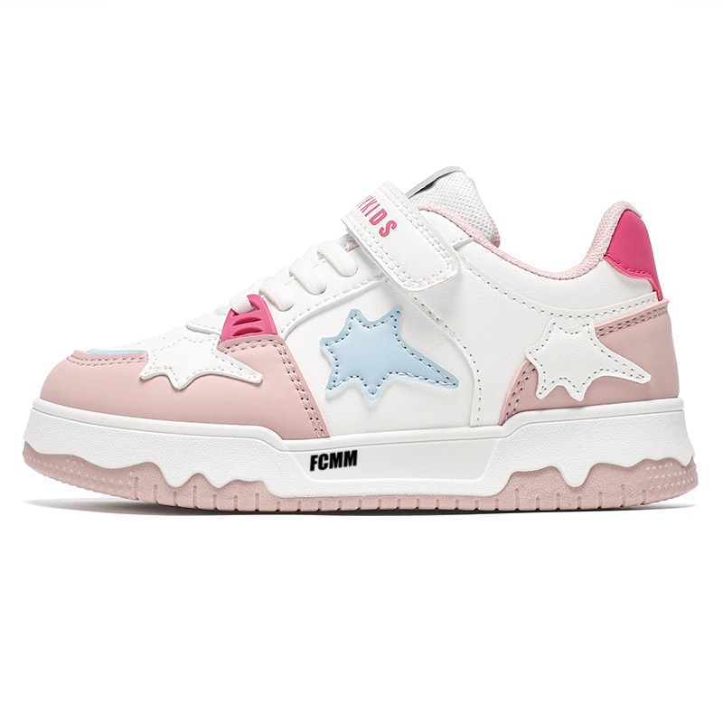 

Детская повседневная обувь для детей FCMM, белый/розовый