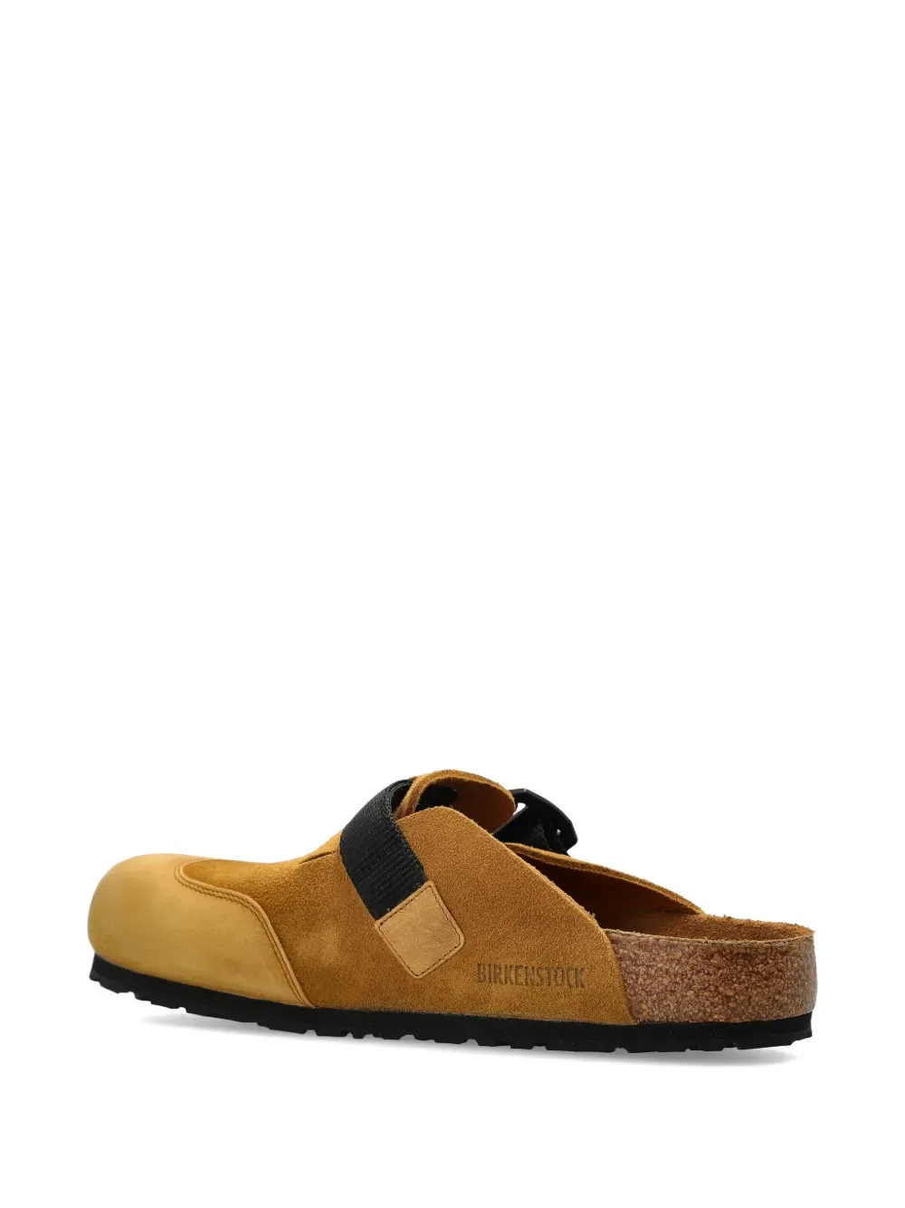 Бостонские замшевые сабо Nova Birkenstock, нейтральный — фото 3