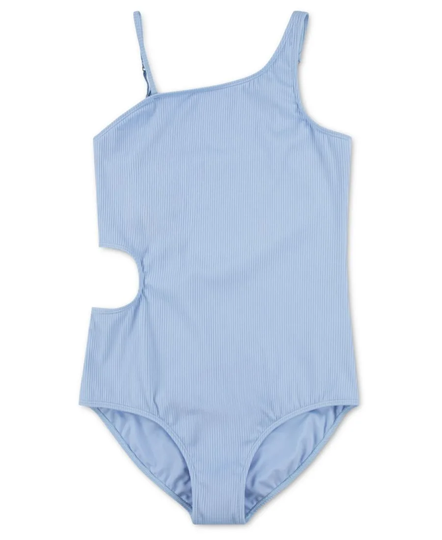 Детский цельный купальник с асимметричными вырезами Abercrombie kids, Windsurfer