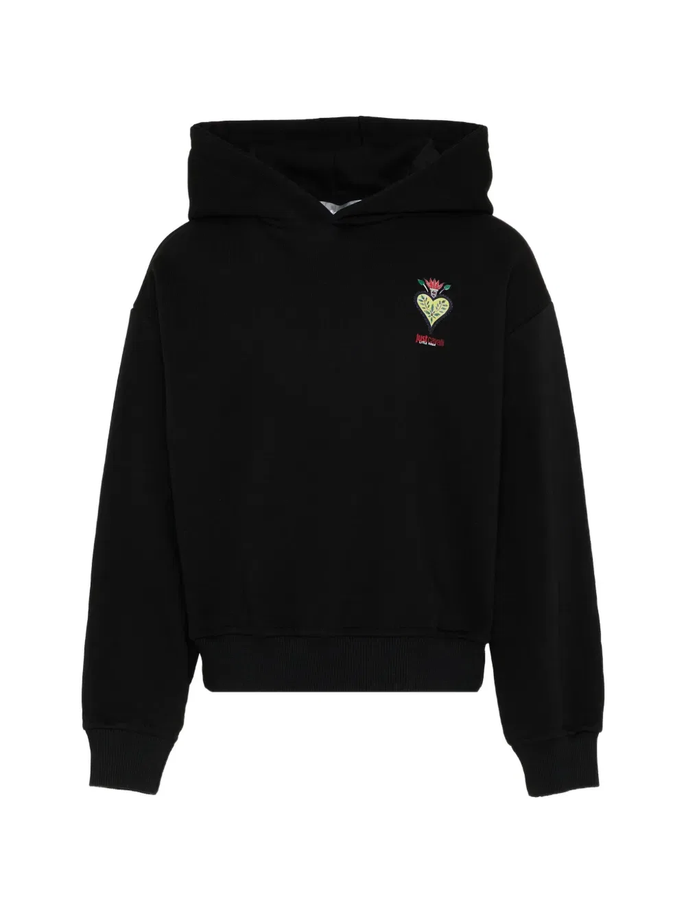 Худи с принтом Just Cavalli Kids, черный